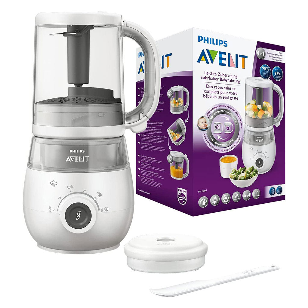Philips Avent Combined 4-In-1 Steamer And Blender - SCF883/02 - Easy Pharmacy LLC