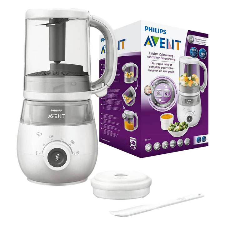 Philips Avent Combined 4-In-1 Steamer And Blender - SCF883/02 - Easy Pharmacy LLC
