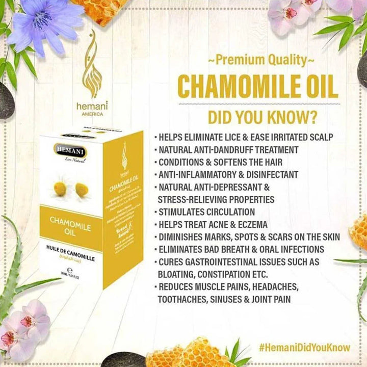 Hemani Chamomile Oil 30 mL - Easy Pharmacy LLC