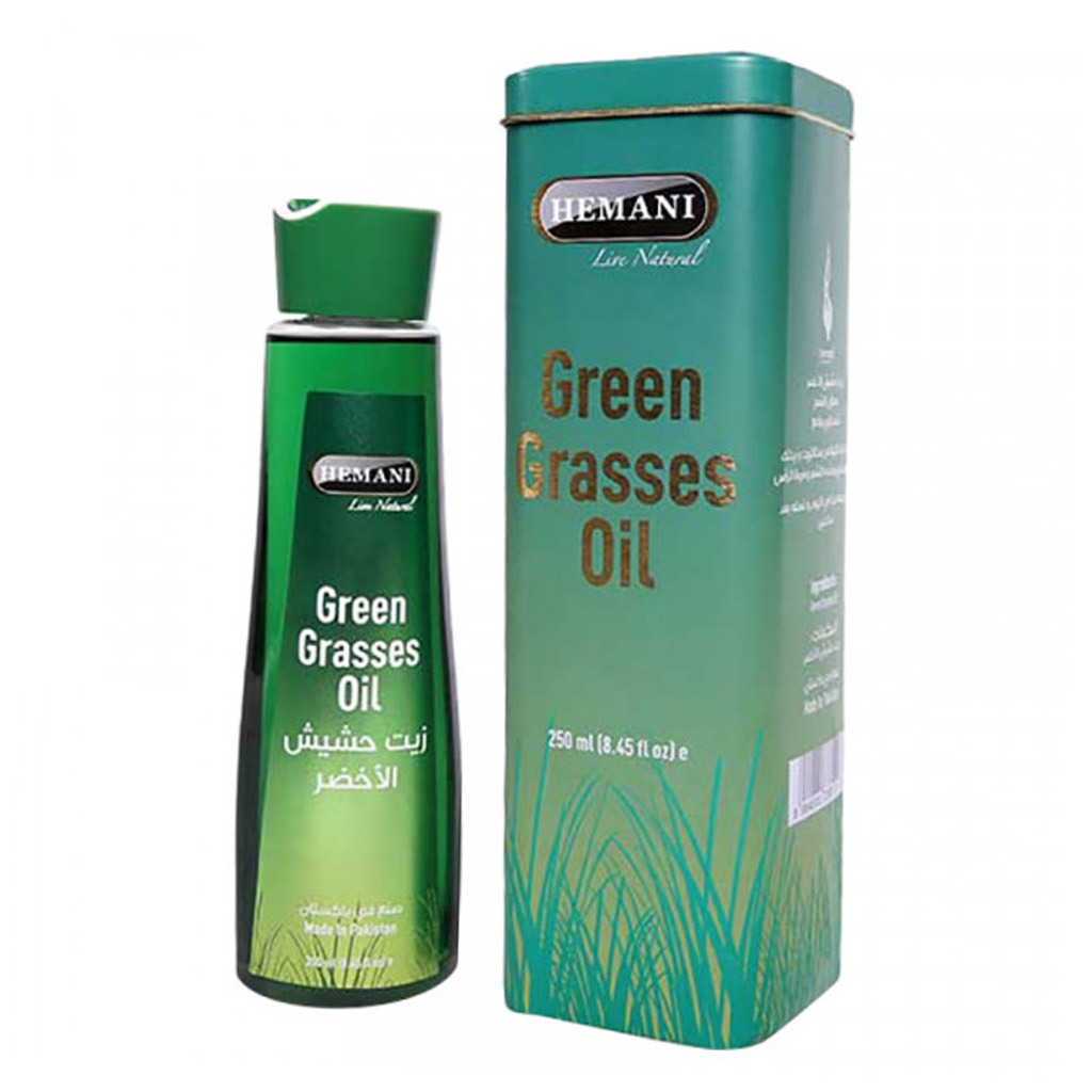 Hemani Green Grasses Hair Oil 250 mL - Easy Pharmacy LLC
