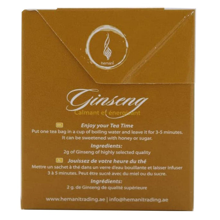 Hemani Ginseng Herbal Tea 40 g - Easy Pharmacy LLC