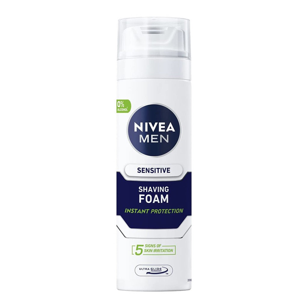 Nivea Men Sensitive Shaving Foam 200 mL - Easy Pharmacy LLC