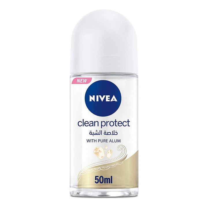 Nivea Clean Protect Deodorant Antiperspirant Roll-On 50 mL - Easy Pharmacy LLC