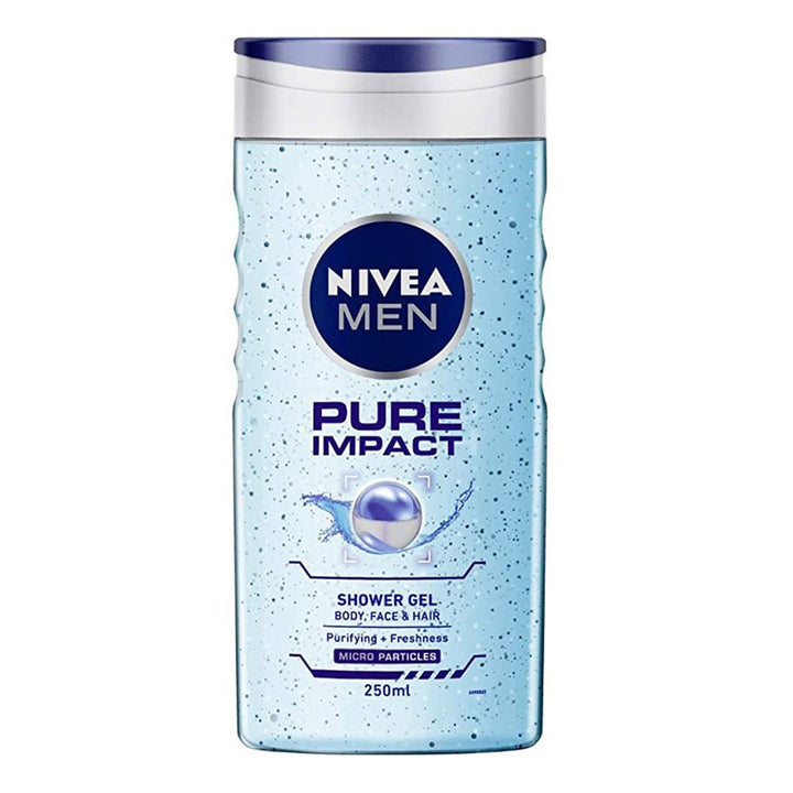 Nivea Men Pure Impact Shower Gel 250 mL - Easy Pharmacy LLC