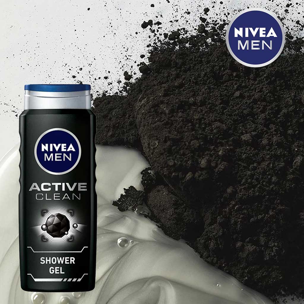 Nivea Men Active Clean Shower Gel 250ml - Easy Pharmacy LLC