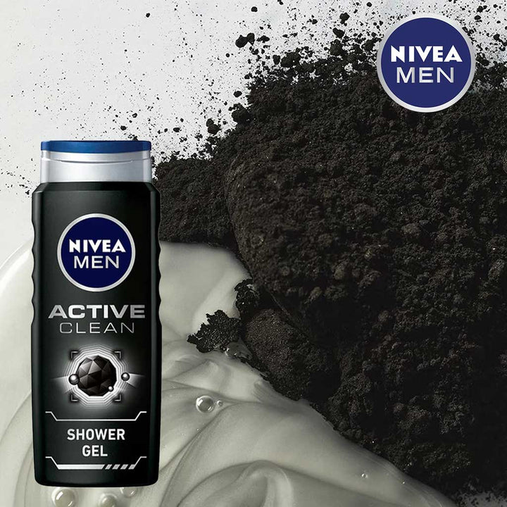 Nivea Men Active Clean Shower Gel 250ml - Easy Pharmacy LLC