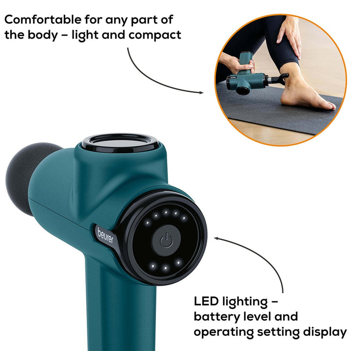 Beurer MG99 Massage Gun Compact - Easy Pharmacy LLC