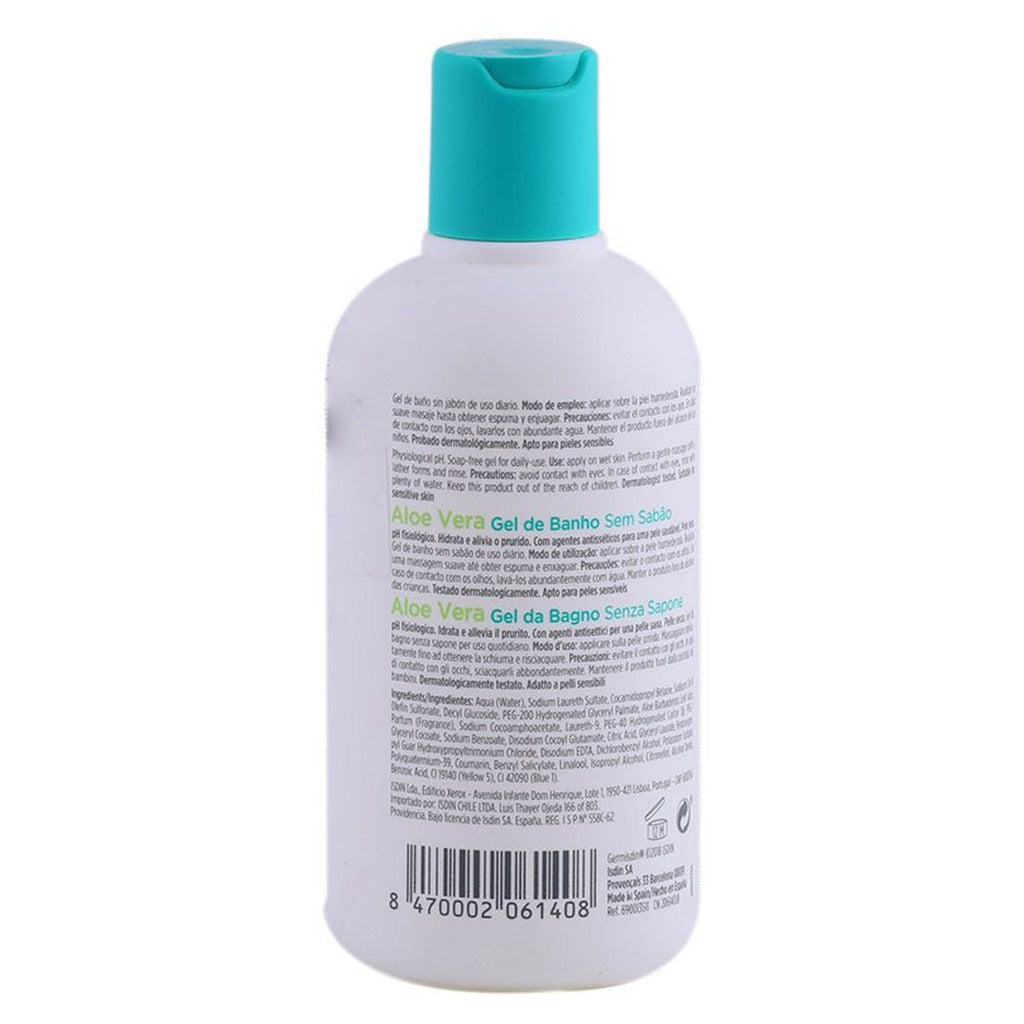 Isdin Germisdin Aloe Vera Soap-Free Bath Gel For Dry Skin 250ml + Original Soap-Free Bath Gel For Normal Skin 250ml PROMO PACK - Easy Pharmacy LLC