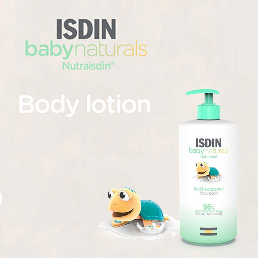 Isdin Babynaturals Nutraisdin Body Lotion 400ml + Gel Shampoo 400ml PROMO PACK - Easy Pharmacy LLC