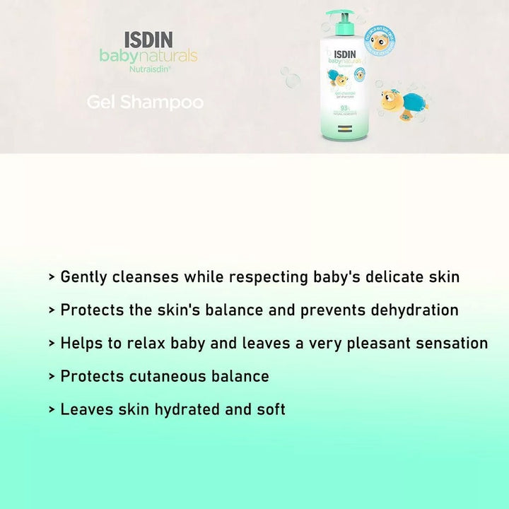 Isdin Babynaturals Nutraisdin Body Lotion 400ml + Gel Shampoo 400ml PROMO PACK - Easy Pharmacy LLC