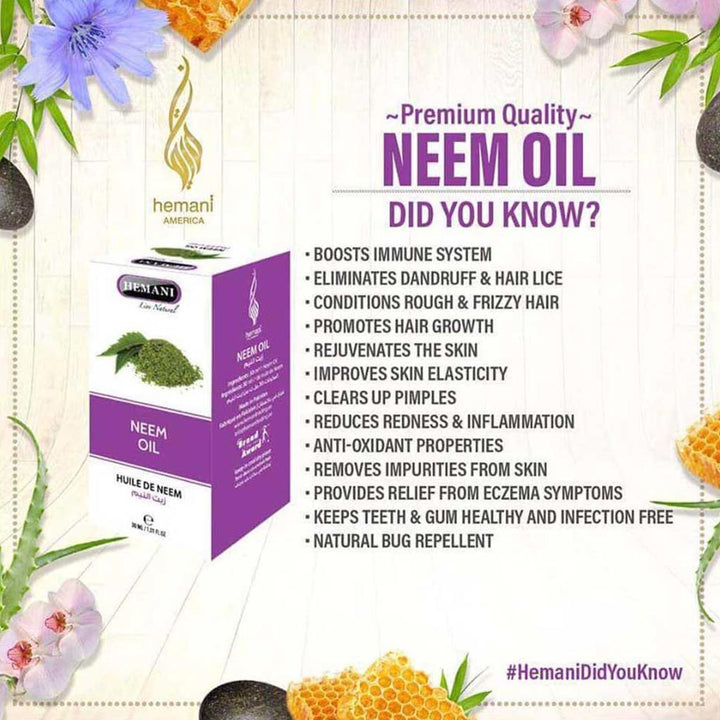 Hemani Neem Oil 30 mL - Easy Pharmacy LLC