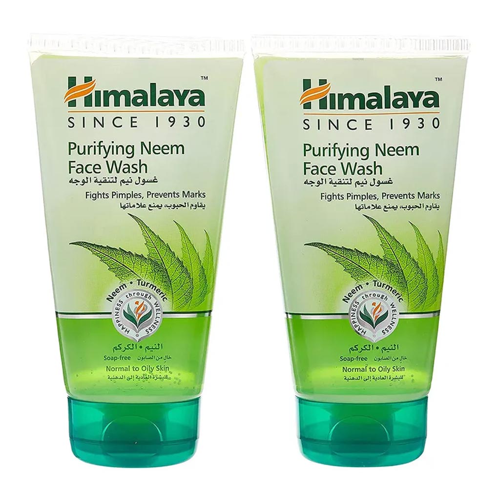 Himalaya Neem Purifying Face Wash 150 mL 2's - Easy Pharmacy LLC