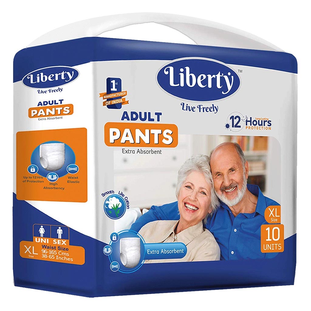 Liberty Premium Pants Adult Diapers Extra Large 10's - Easy Pharmacy LLC