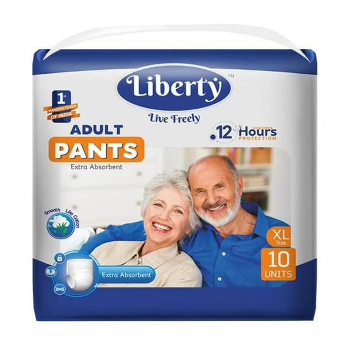 Liberty Premium Pants Adult Diapers Extra Large 10's - Easy Pharmacy LLC