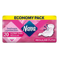 Nana Ultra Thin Normal Sanitary Pads with Wings, 20 Pads