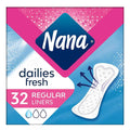 Nana Dailies Fresh Regular Pantyliners, 32 Liners