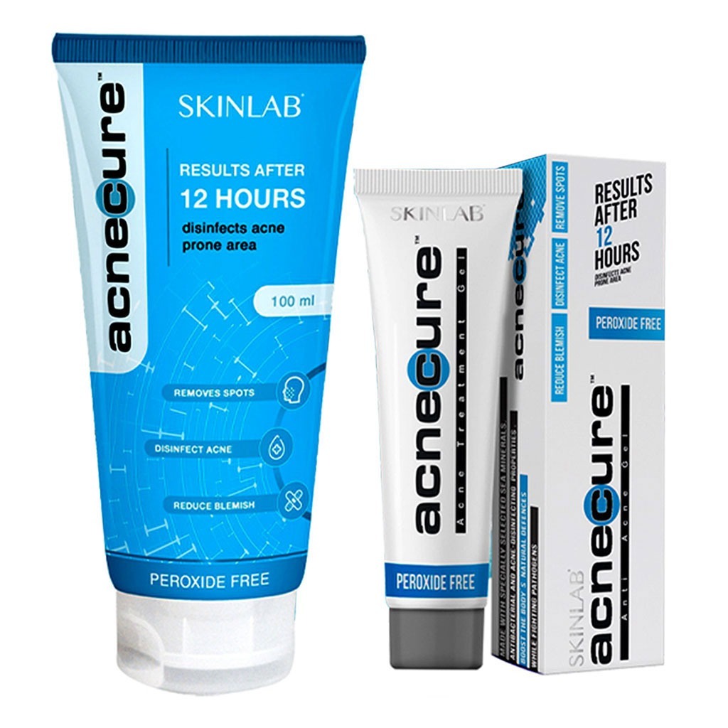 Skinlab Acnecure Anti Acne Removal Gel 30 mL + Skinlab Acnecure Facial Cleanser 100 mL PROMO PACK - Easy Pharmacy LLC