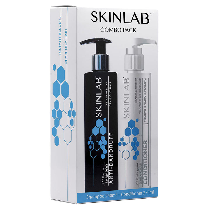 Skinlab Daily Care Anti-Dandruff Shampoo + Skinlab Anti Dandruff Conditioner 250 mL - Easy Pharmacy LLC
