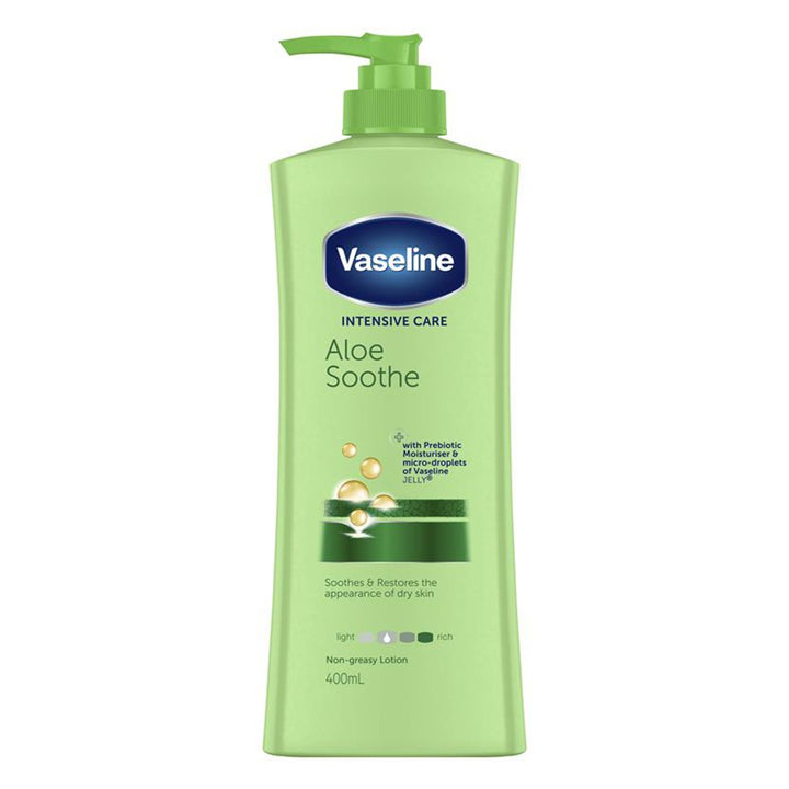 Vaseline Intensive Care Aloe Soothe Body Lotion 400 mL - Easy Pharmacy LLC