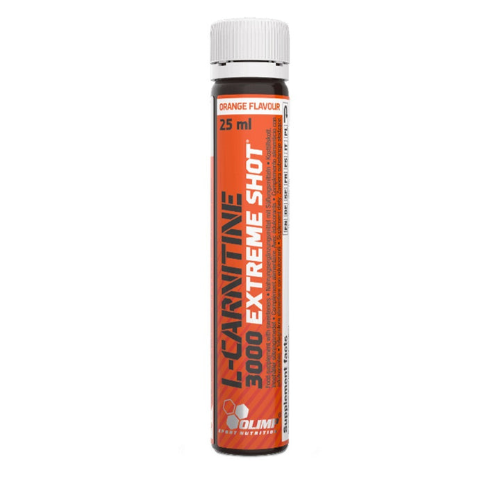 Olimp L-Carnitine 3000 Extreme Energy 25ml Shot Orange, Pack of 20's - Easy Pharmacy LLC