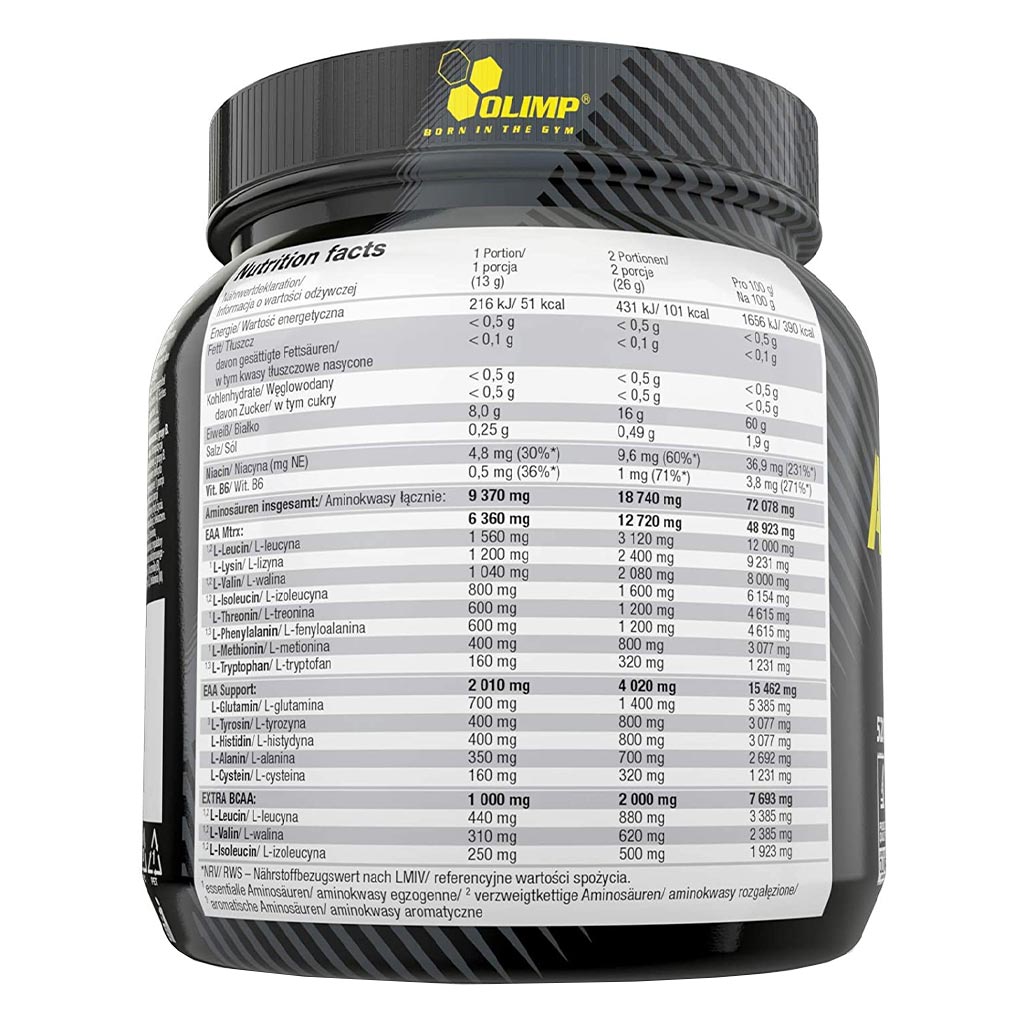 Olimp Amino EAA Xplode Powder, Orange 520 g - Easy Pharmacy LLC