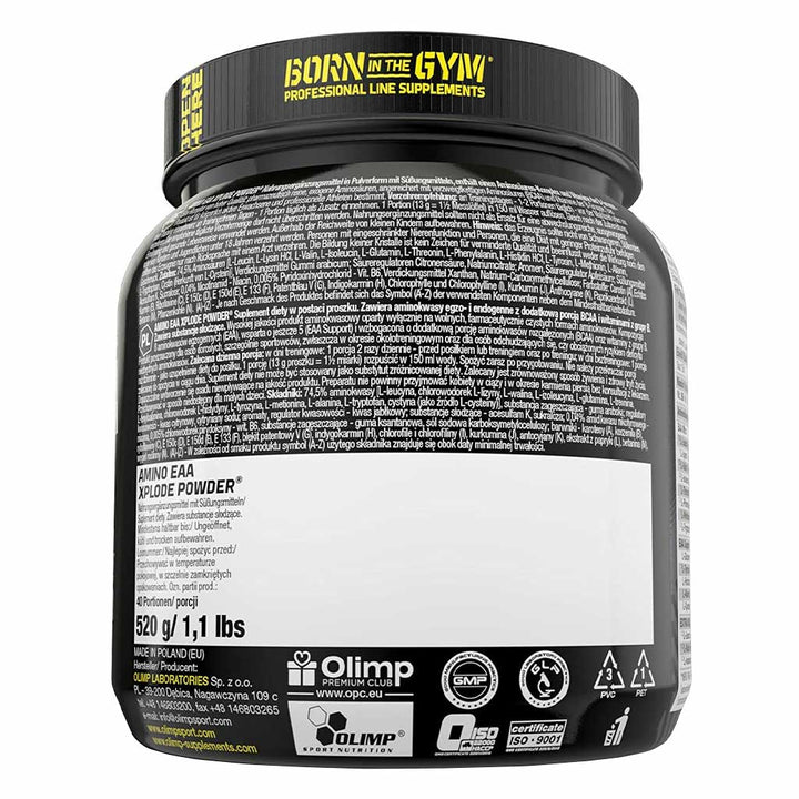 Olimp Amino EAA Xplode Powder, Orange 520 g - Easy Pharmacy LLC