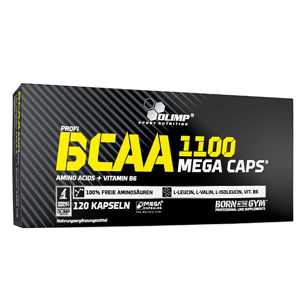 Olimp Amino Acids + Vitamin B6 Profi BCAA 1100 Mega Capsules 120's - Easy Pharmacy LLC