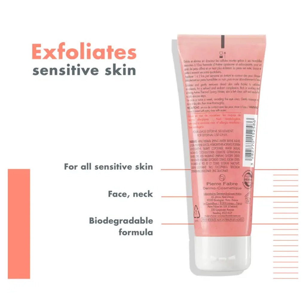 Avene Gentle Face Exfoliating Gel For Sensitive Skin 75ml - Easy Pharmacy LLC