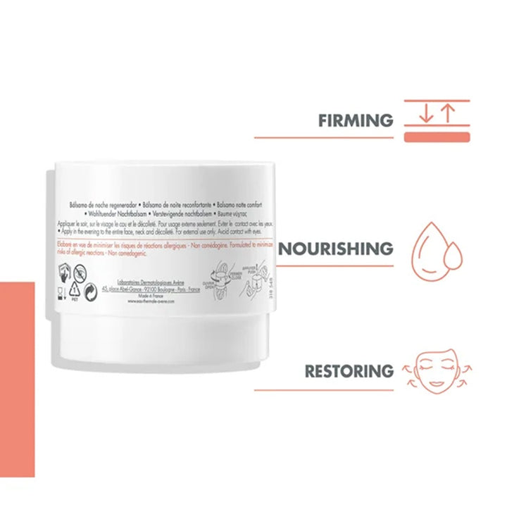Avene DermAbsolu Comforting Antiaging Night Balm For Sensitive Skin 40ml - Easy Pharmacy LLC