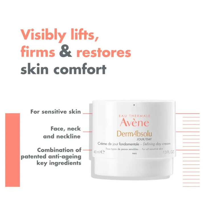 Avene DermAbsolu Defining Antiaging Day Cream For Sensitive Skin 40ml - Easy Pharmacy LLC