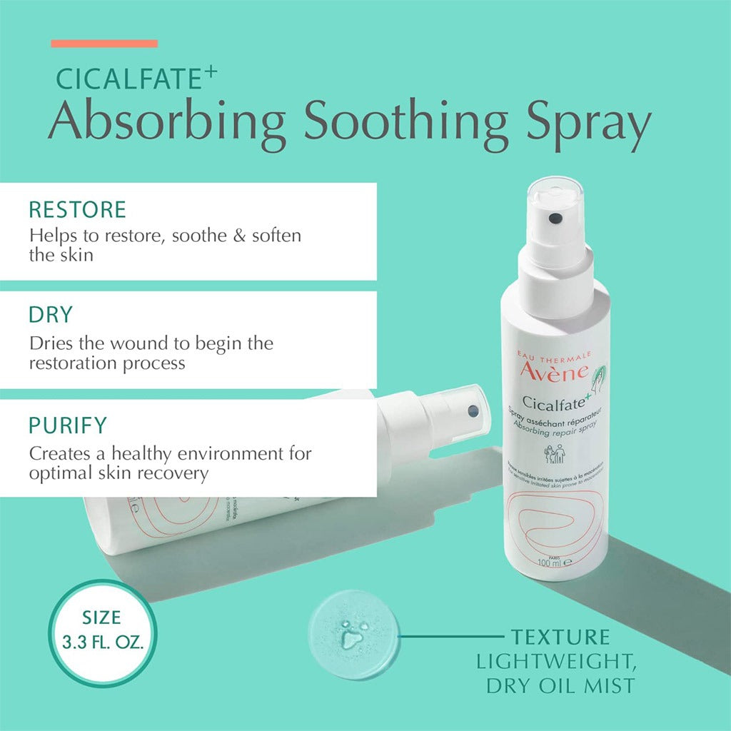Avene Cicalfate+ Absorbing Repair Spray 100ml - Easy Pharmacy LLC