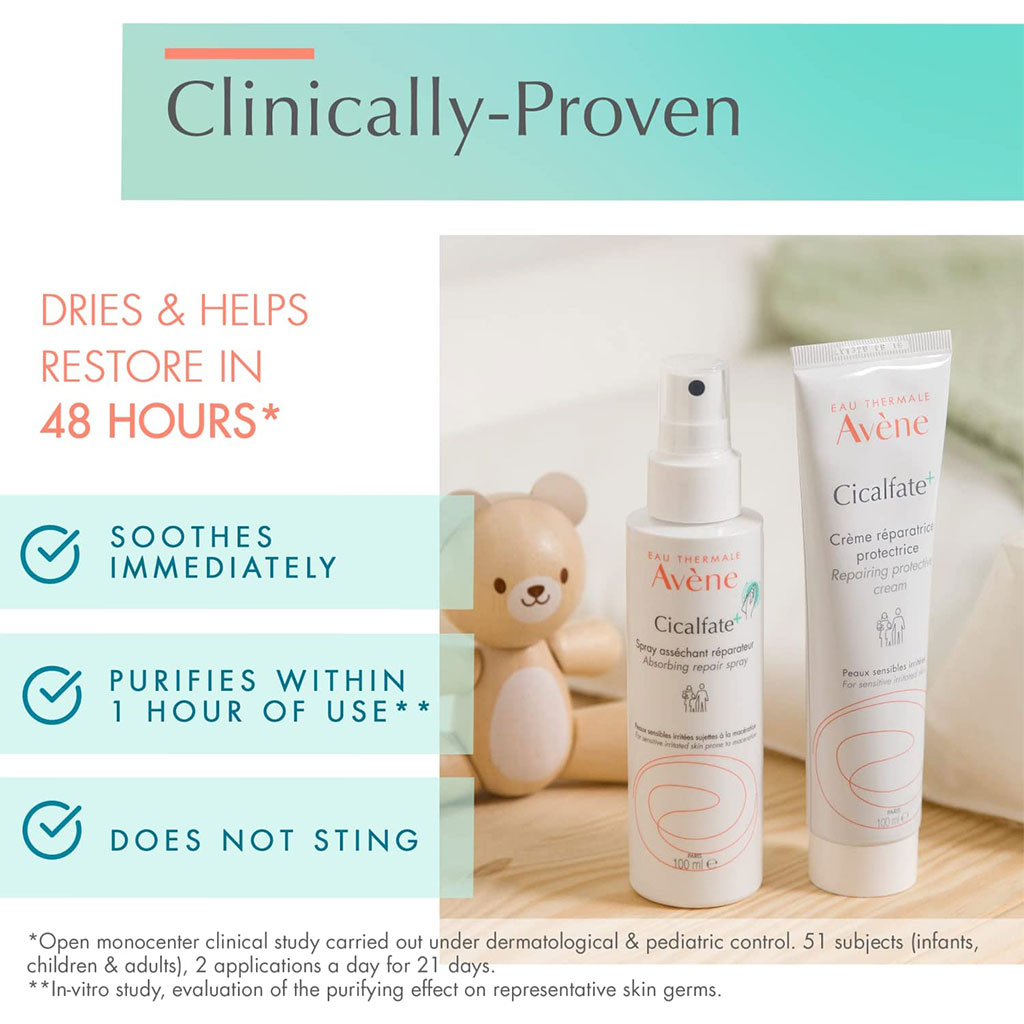 Avene Cicalfate+ Absorbing Repair Spray 100ml - Easy Pharmacy LLC