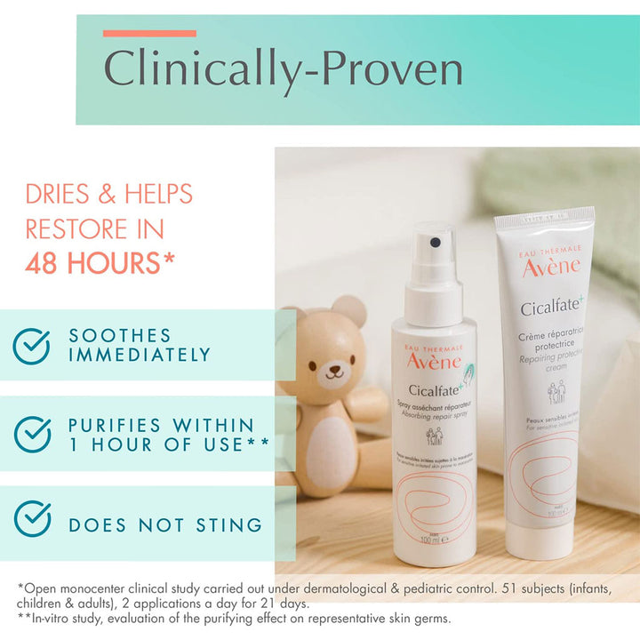 Avene Cicalfate+ Absorbing Repair Spray 100ml - Easy Pharmacy LLC
