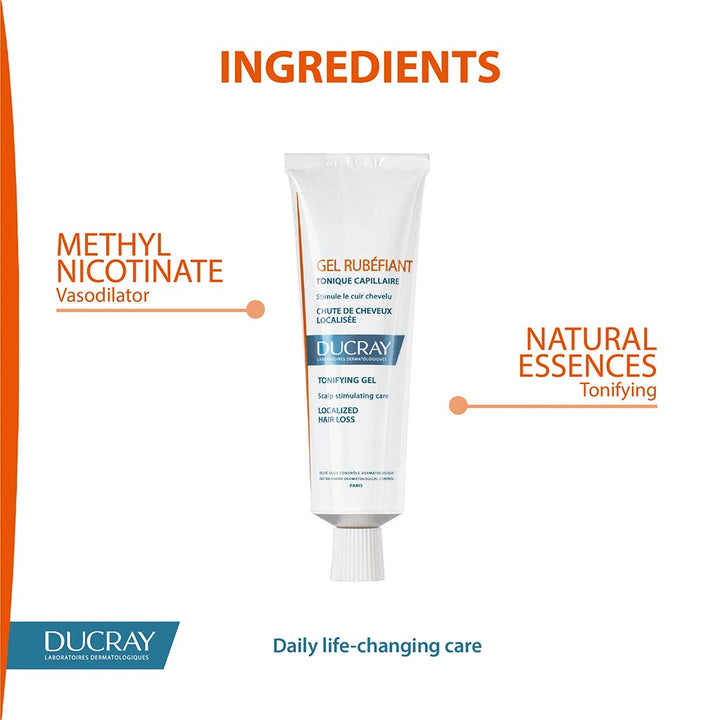 Ducray Rubefiant Scalp Stimulating Tonifying Gel 30 mL - Easy Pharmacy LLC