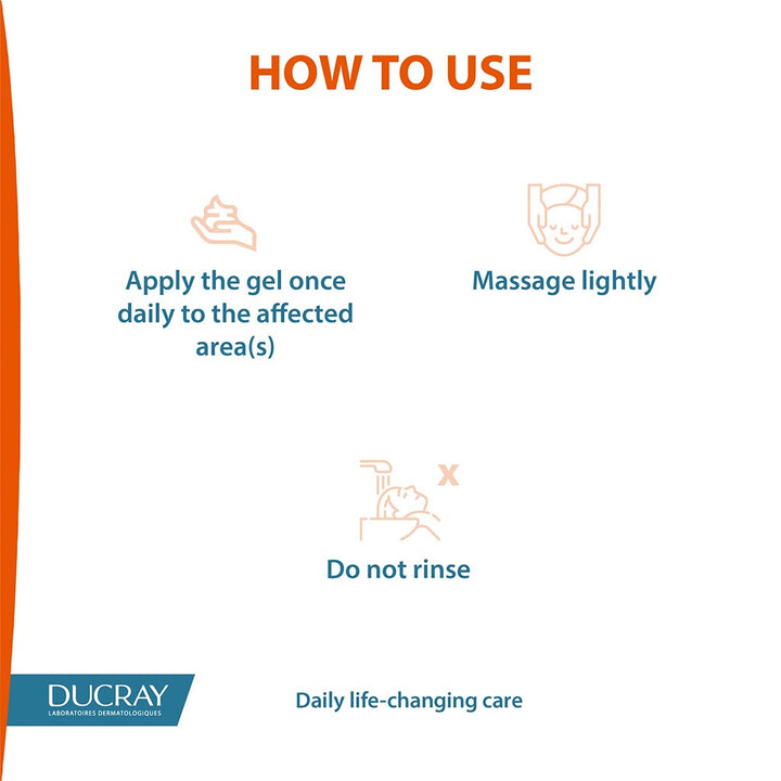 Ducray Rubefiant Scalp Stimulating Tonifying Gel 30 mL - Easy Pharmacy LLC