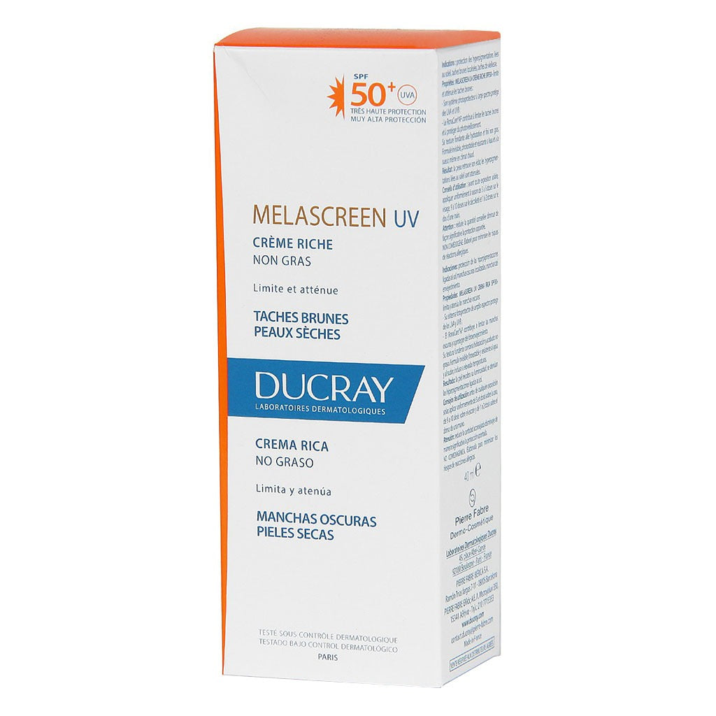 Ducray Melascreen SPF50+ UV Rich Cream 40 mL - Easy Pharmacy LLC