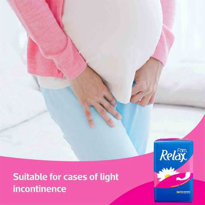 Fam Relax Multi Usage Extra Absorbent Incontinence Maternity Pads, Pack of 20 x 10’s - Easy Pharmacy LLC