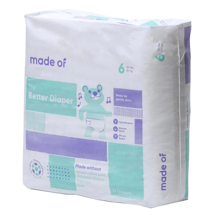 Made Of The Better Baby Diapers Size 6, 16+ Kg, 21's - Easy Pharmacy LLC