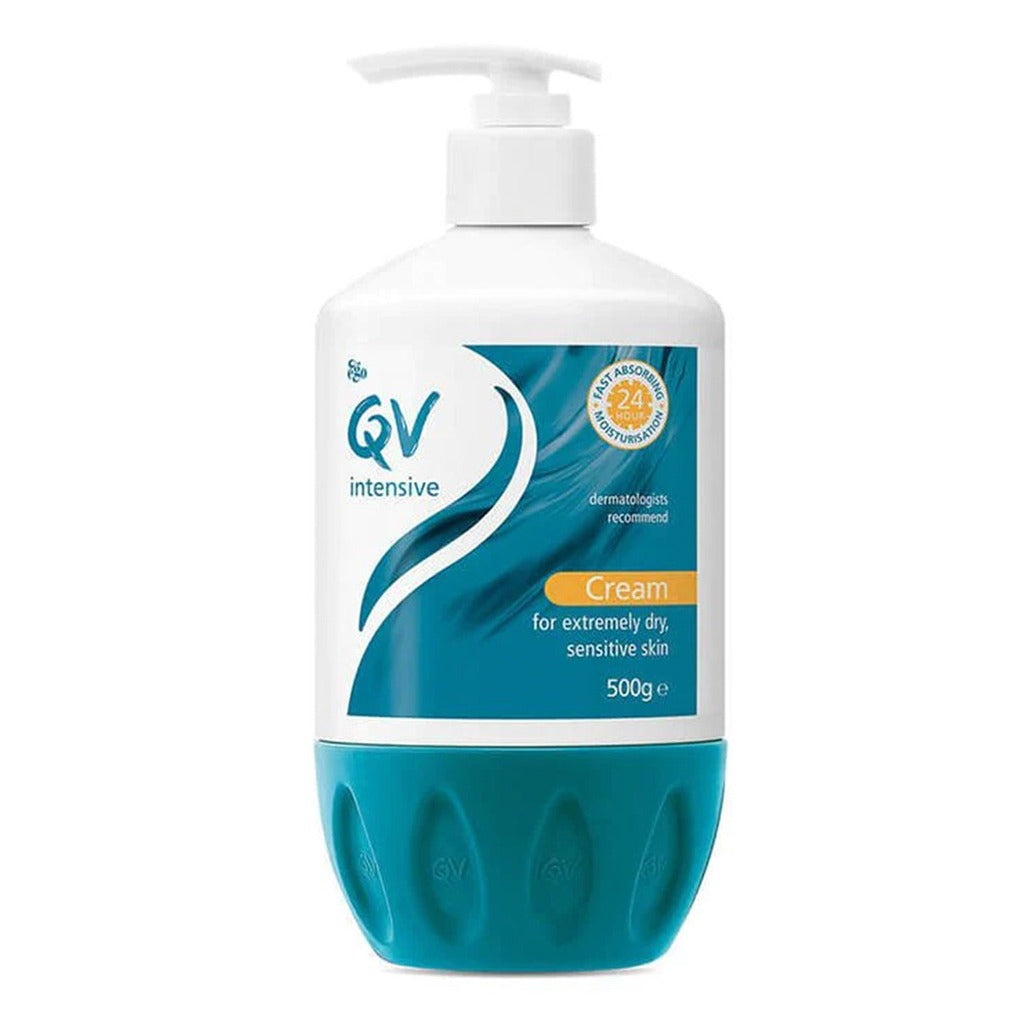 Ego QV Intensive Body Moisturiser Cream Pump For Extremely Dry Sensitive Skin 500g - Easy Pharmacy LLC