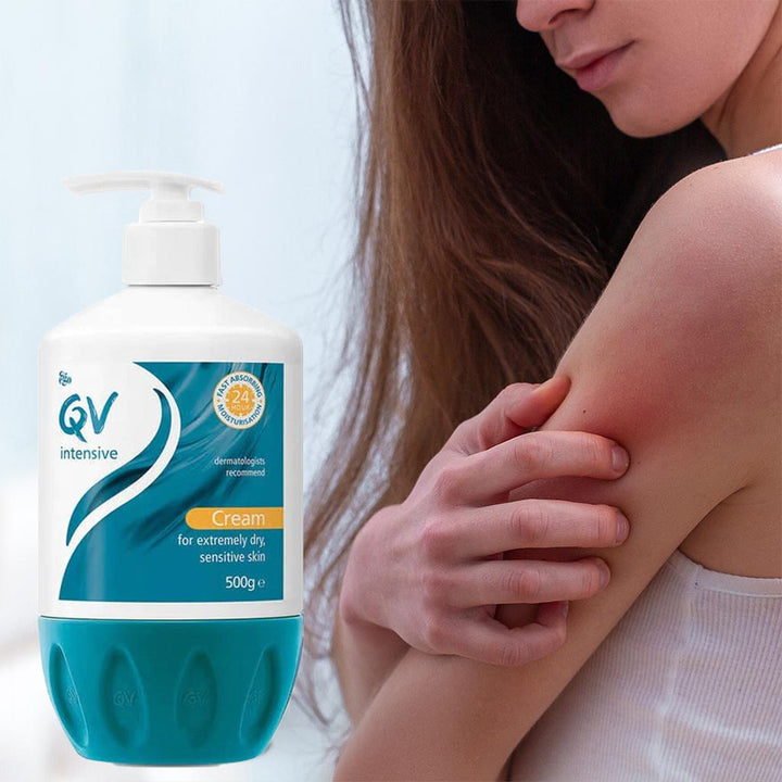 Ego QV Intensive Body Moisturiser Cream Pump For Extremely Dry Sensitive Skin 500g - Easy Pharmacy LLC