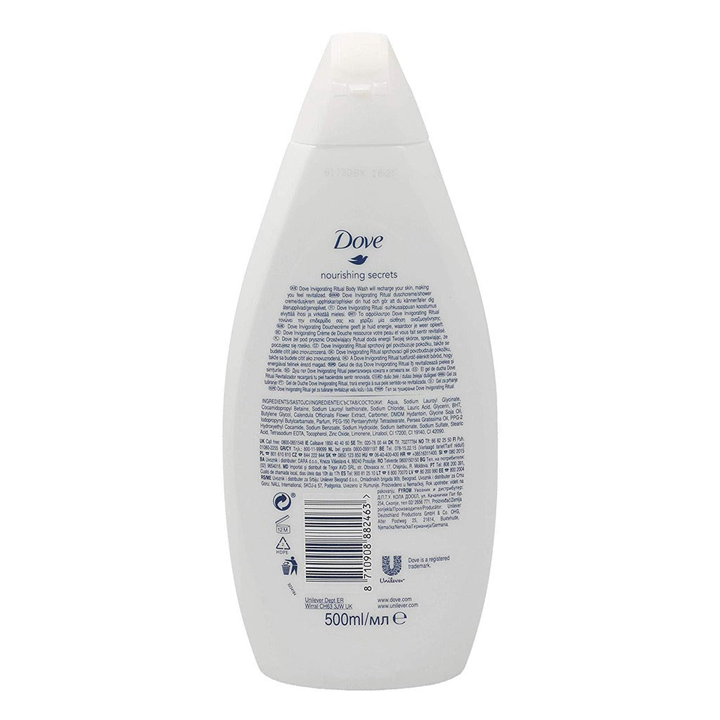 Dove Nourishing Secrets Invigorating Ritual Body Wash With Avocado And Calendula 500 mL - Easy Pharmacy LLC