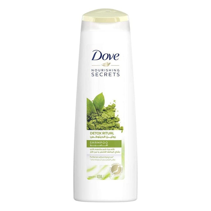 Dove Nourishing Secrets Detox Ritual Shampoo With Matcha And Rice Milk 400 mL - Easy Pharmacy LLC