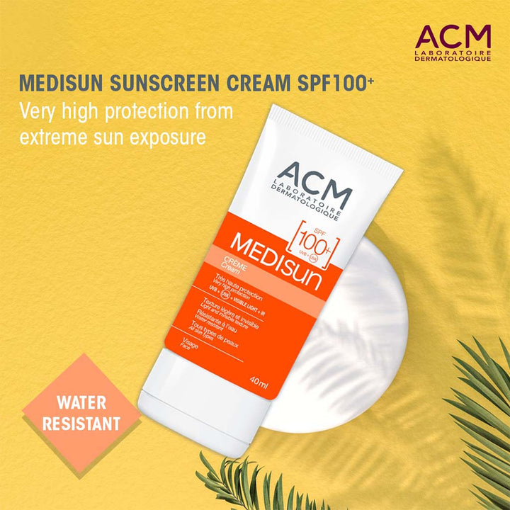 ACM Medisun SPF100 Face Sunscreen Cream For Sun Protection 40ml - Easy Pharmacy LLC