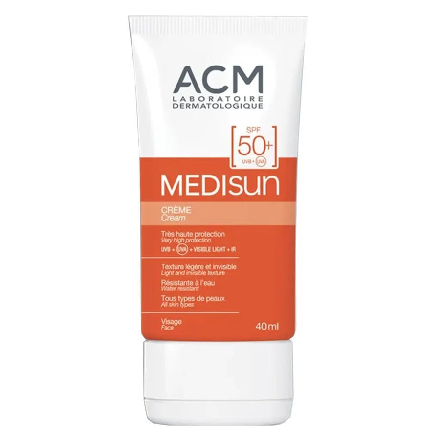 ACM Medisun SPF 50+ Invisible Face Sunscreen Cream, 40ml