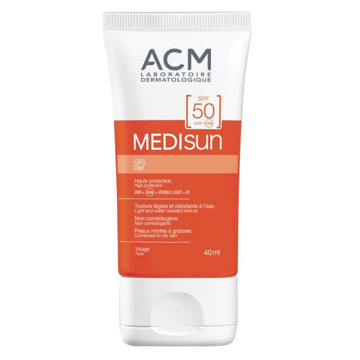 ACM Medisun SPF50 Sunscreen Gel For Combination Skin And Oily Skin 40ml - Easy Pharmacy LLC