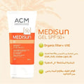 ACM Medisun SPF 50 Sunscreen Gel for Combination & Oily Skin, 40ml