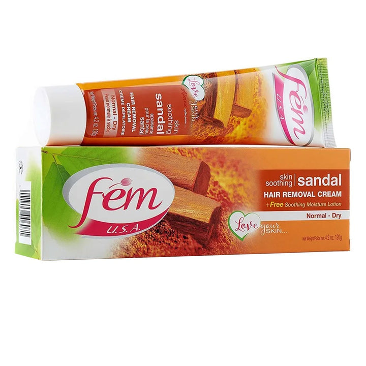 Fem USA Hair Removal Cream Sandal Twin Pack 120 g 2's - Easy Pharmacy LLC