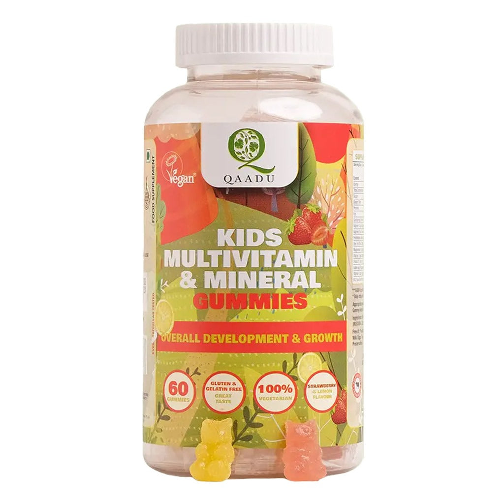 Qaadu Kids Multivitamin And Mineral Gummies 60's - Easy Pharmacy LLC