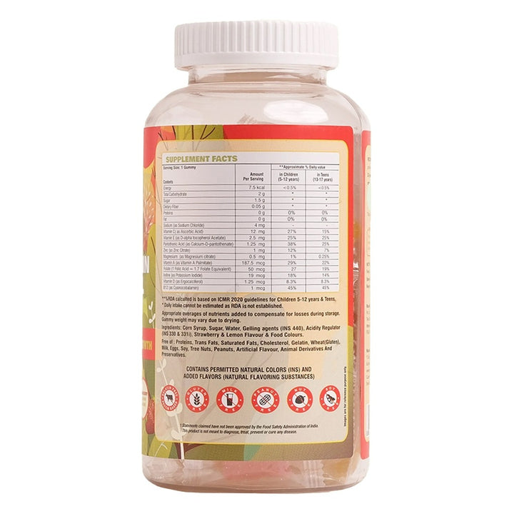 Qaadu Kids Multivitamin And Mineral Gummies 60's - Easy Pharmacy LLC