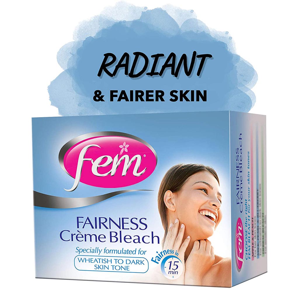Fem USA Fairness Cream Bleach Milk With Pearl And Peach 100gm - Easy Pharmacy LLC
